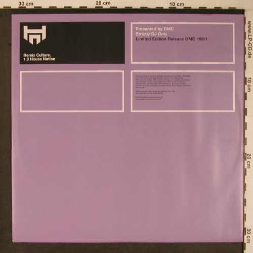 V.A.House Nation 199: BrotherBrown,RickyMartin,Hurricane, DMC(199/1), UK, 1999 - 12inch - X6669 - 9,50 Euro