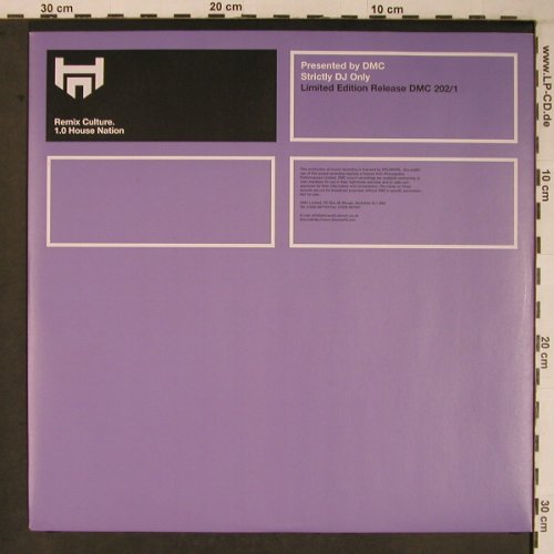 V.A.House Nation 202: Adamski'sThing,Pulp,Mr.Fingers, DMC(202/1), UK, 1999 - 12inch - X6672 - 9,50 Euro