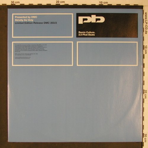 V.A.Phat Beats 203: Space Raiders,NASfPuffD.,Outcast, DMC (203/2), UK, 1999 Typ: 12" Best.-Nr.: X6682 Preis: 9,00 Euro