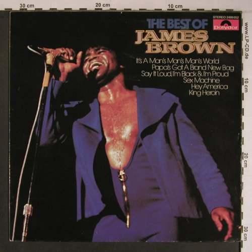 Brown,James: The Best Of, Polydor(2499 052), D, Ri, 1981 - LP - X6794 - 15,00 Euro