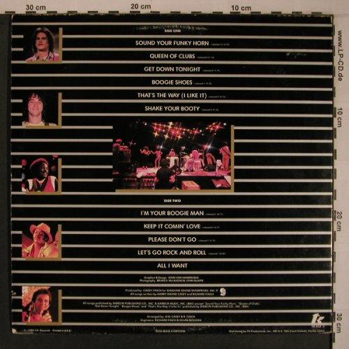 KC & The Sunshine Band: Greatest Hits, T.K. Records (TK 612), US, 1980 Typ: LP Best.-Nr.: X6930 Preis: 15,00 Euro