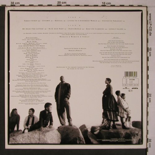 Womack & Womack: Family Spirit, Arista (211 356), D, 1991 Typ: LP Best.-Nr.: X6938 Preis: 7,50 Euro