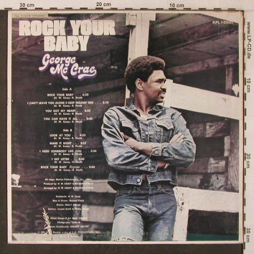 Mc Crae,George: Rock Your Baby, RCA(KPL1-0501), D, 1974 - LP - X7085 - 7,50 Euro