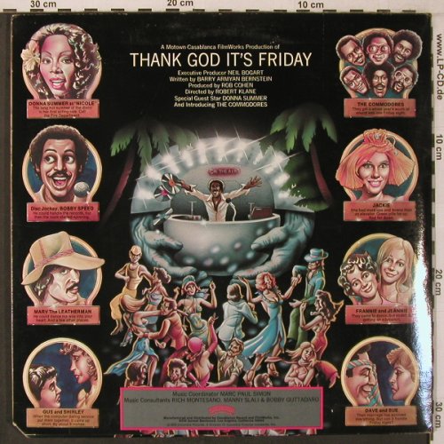V.A.Thank God It's Friday: Donna Summer..Dave&Sue, 5 sided, Casablanca (NBLP 7099-12.98), US,co, 1978 Typ: 3LP Best.-Nr.: X7123 Preis: 15,50 Euro