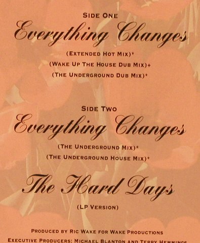 Troccoli,Kathy: Everything Changes*5/The Hard Days, Reunion (REN 12-21 706), US, 1992 Typ: 12" Best.-Nr.: X7286 Preis: 4,00 Euro
