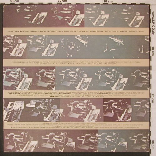 Duke,George: From me to you, Epic(AL 34469), US, 1977 - LP - X7317 - 13,00 Euro