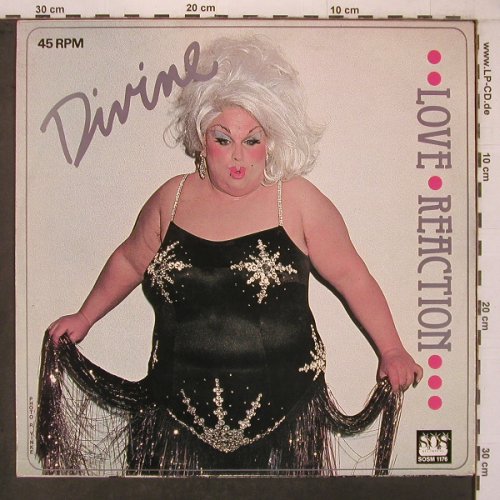 Divine: Love Reaction*2, SOS Recordings (SOSM1176), , 1983 Typ: 12" Best.-Nr.: X7328 Preis: 5,00 Euro