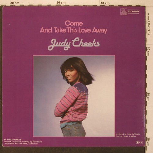 Cheeks,Judy: Mercy, Ariola (600 312-213), D, 1980 Typ: 12" Best.-Nr.: X7369 Preis: 4,00 Euro
