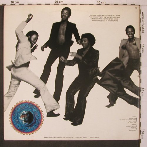 Earth,Wind & Fire: That's The Way Of The World, Foc, CBS(CBS 80 575), NL, m-/vg+, 1975 - LP - X7420 - 6,00 Euro