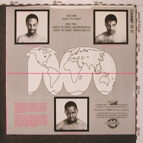 Word of Mouth feat. DJ Cheese: Coast to Coast *3, Champion (Champ 12-17), UK, 1986 Typ: 12" Best.-Nr.: X7497 Preis: 6,00 Euro