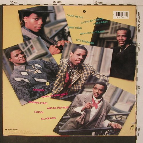 New Edition: All For Love, MCA(MCA-5679), US, co, 1985 - LP - X7504 - 6,00 Euro