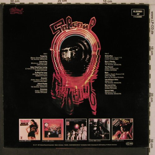 V.A.That's Salsoul: Salsoul Orch,Carol Williams,14 Tr., Salsoul (6.22961), D, 1977 Typ: LP Best.-Nr.: X7594 Preis: 7,50 Euro
