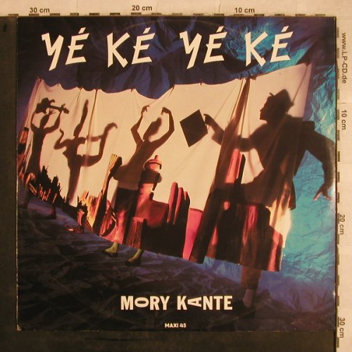 Kante,Mory: Yeke Yeke*2+1(remix+Single), Barclay(887 048-1), D, 1987 - 12inch - X761 - 2,50 Euro