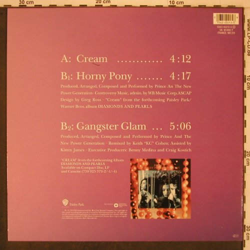Prince & NPG: Cream/Horny Pony/+1, WB (9362-40213-0), D, 1991 Typ: 12" Best.-Nr.: X7674 Preis: 5,00 Euro