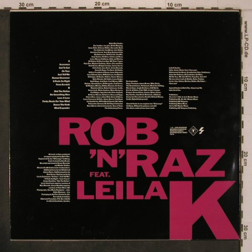 Rob'n'Raz  feat. Leila K: Same, Telegram (TLP-6), S, 1990 Typ: LP Best.-Nr.: X7693 Preis: 7,50 Euro