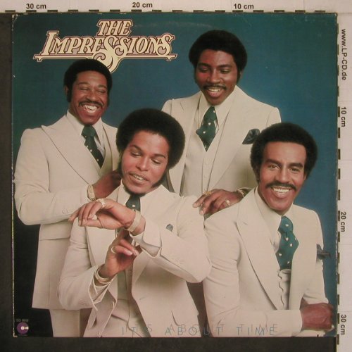 Impressions: It's About Time, Cotilion (SD 9912), US, co, 1976 Typ: LP Best.-Nr.: X7702 Preis: 9,00 Euro
