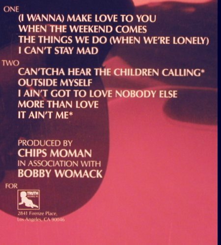 Womack,Bobby: Womagic, MCA (5899), US, co, 1986 Typ: LP Best.-Nr.: X770 Preis: 3,00 Euro