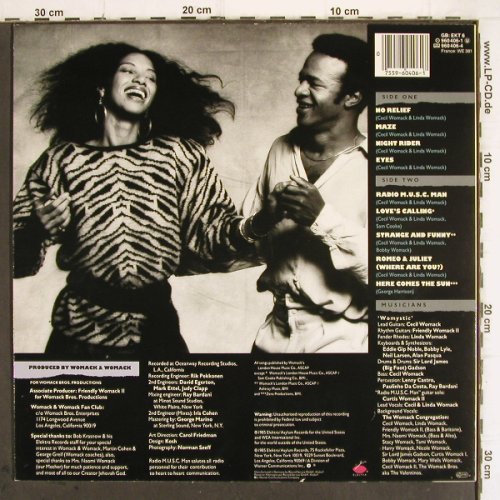 Womack & Womack: Radio M.U.S.C. Man, Elektra (960 406-1), D, 1985 Typ: LP Best.-Nr.: X772 Preis: 3,00 Euro