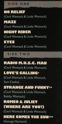Womack & Womack: Radio M.U.S.C. Man, Elektra (960 406-1), D, 1985 Typ: LP Best.-Nr.: X772 Preis: 3,00 Euro