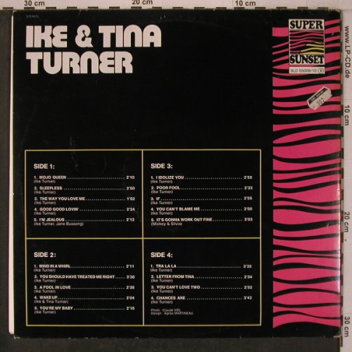 Turner,Ike & Tina: Same, Foc, Sunset(SLD 55009/10), F,  - 2LP - X7749 - 9,00 Euro