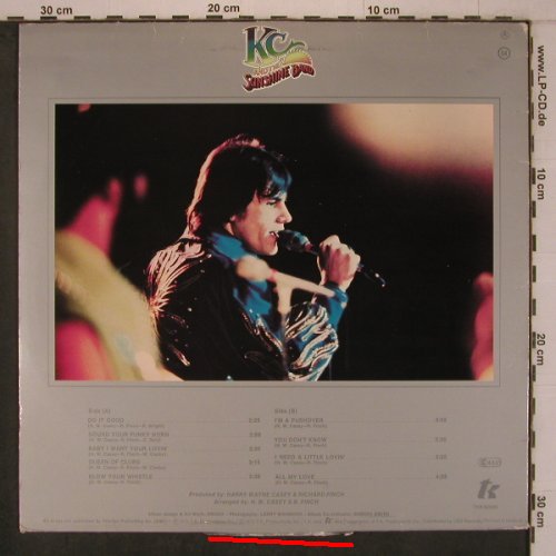 KC & The Sunshine Band: Do it good, Cover in bad cond., T.K. (TKR 82505), NL, m-/VG-, 1978 Typ: LP Best.-Nr.: X7790 Preis: 7,50 Euro