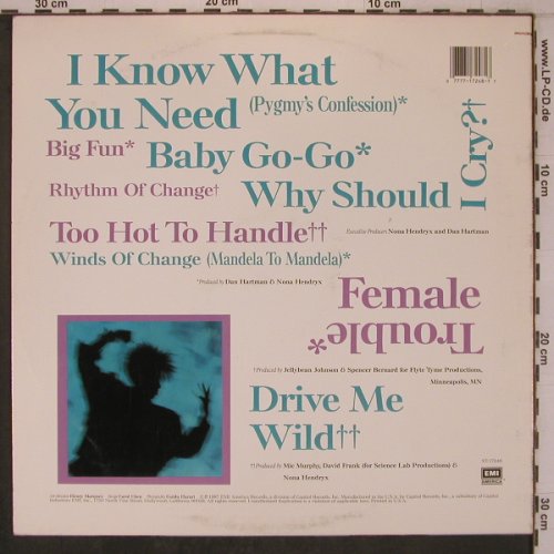 Hendryx,Nona: Female Trouble, EPIC (ST-17248), US, 1987 Typ: LP Best.-Nr.: X7849 Preis: 6,00 Euro