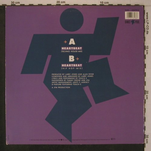 D-Parture: Heartbeat  tech house / hip hop mx, DancePool (656 793 6), NL, 1991 Typ: 12" Best.-Nr.: X7907 Preis: 4,00 Euro