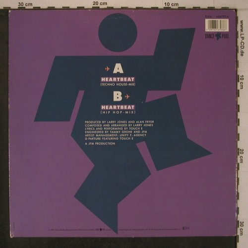 D-Parture: Heartbeat  tech house / hip hop mx, DancePool(656 793 6), NL, 1991 - 12inch - X7907 - 4,00 Euro