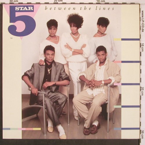 Five Stars: Between The Lines, RCA (PL 71505), D, 1987 Typ: LP Best.-Nr.: X7943 Preis: 6,00 Euro