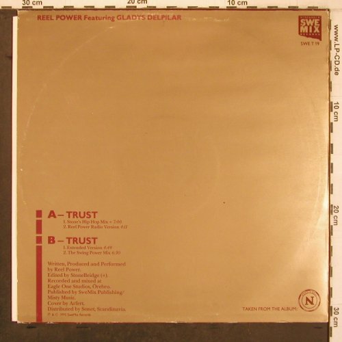 Reel Power  feat. Gladys Delpilar: Trust *4, SweMix (SWE T 19), S, 1990 Typ: 12" Best.-Nr.: X7947 Preis: 12,50 Euro