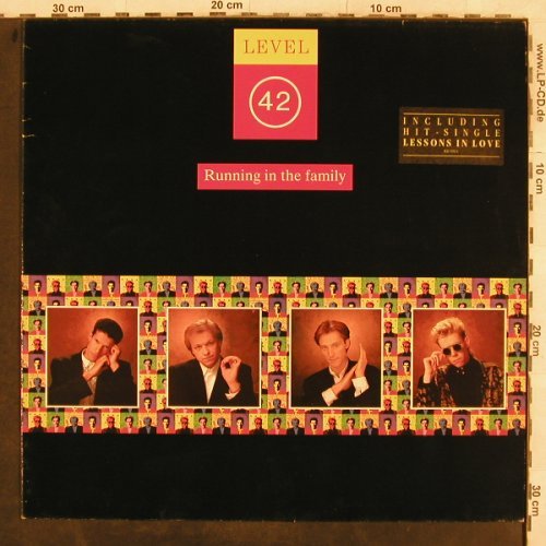 Level 42: Running In The Family, Polydor(831 893-1), D, 1987 - LP - X7 - 5,50 Euro