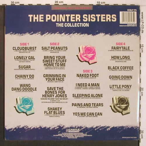 Pointer Sisters: The Collection, Foc, m-/VG+, Castle(CCSLP 175), UK, 1987 - 2LP - X8155 - 9,00 Euro