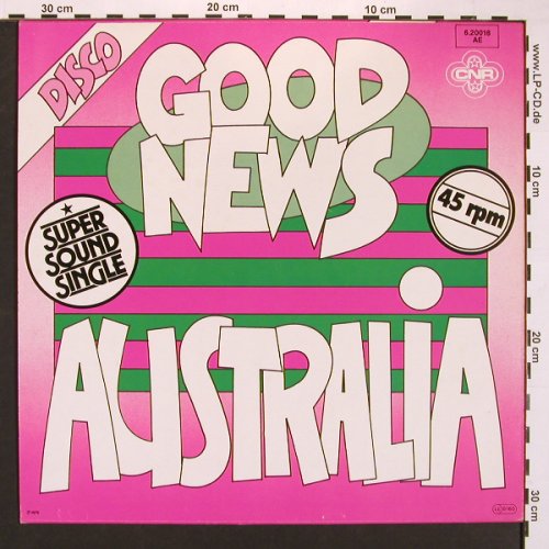 Good News: Australia*2, CNR (6.20018 AE), D, 1979 Typ: 12" Best.-Nr.: X8383 Preis: 5,00 Euro