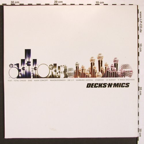 V.A.Decks'n'Mics: feat.Total Chaos..,Foc, Deck8 (51057-1), , 2000 Typ: 2LP Best.-Nr.: X8385 Preis: 9,00 Euro