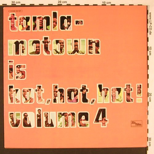 V.A.Tamla-Motown Vol.4: is Hot,Hot,Hot!, 14Tr., Foc, Motown (C 048-94107), D, 1973 Typ: LP Best.-Nr.: X8411 Preis: 9,00 Euro