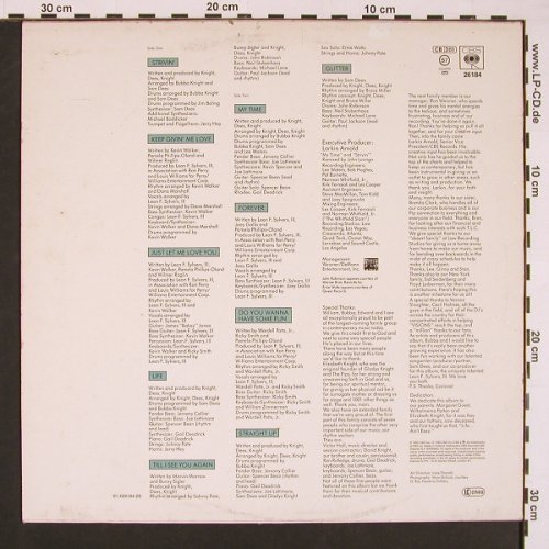 Knight,Gladys & The Pips: Life, CBS (26184), NL, 1985 Typ: LP Best.-Nr.: X8475 Preis: 6,00 Euro
