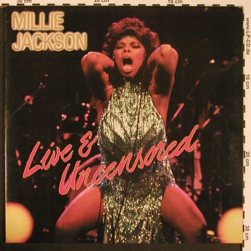 Jackson,Millie: Live & Uncensored,Foc, Important (TAD LP 001), UK, 1985 Typ: 2LP Best.-Nr.: X8572 Preis: 7,50 Euro