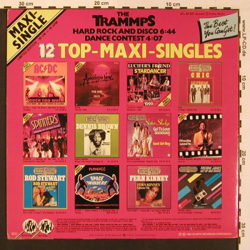 Trammps: Hard Rock and Disco / Dance Contest, Atlantic (ATL 20 207), D, 1980 Typ: 12" Best.-Nr.: X8705 Preis: 4,00 Euro