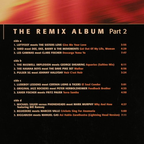 V.A.Mojo Club The Remix Album 2: Leftfood meets...Biggabush m..,Foc, Universal (560 783-1), D, 9Tr., 2001 Typ: 2LP Best.-Nr.: X8829 Preis: 12,50 Euro