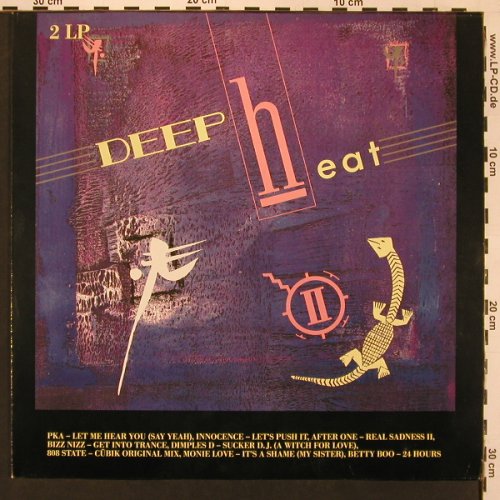V.A.Deep Heat II: Innocence..  "O" , 22 Tr., vg+/m-, Eurostar (39830041), D, 1991 Typ: 2LP Best.-Nr.: X8982 Preis: 6,00 Euro