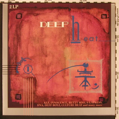 V.A.Deep Heat: KLF.. Tricky Disco, 24 Tr., Eurostar(39830011), D, 1990 - 2LP - X8992 - 7,50 Euro