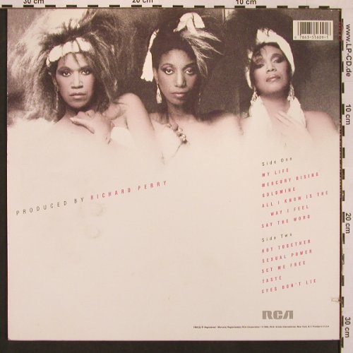 Pointer Sisters: Hot Together, RCA(5609-1-R), US, co, 1986 - LP - X9001 - 9,00 Euro