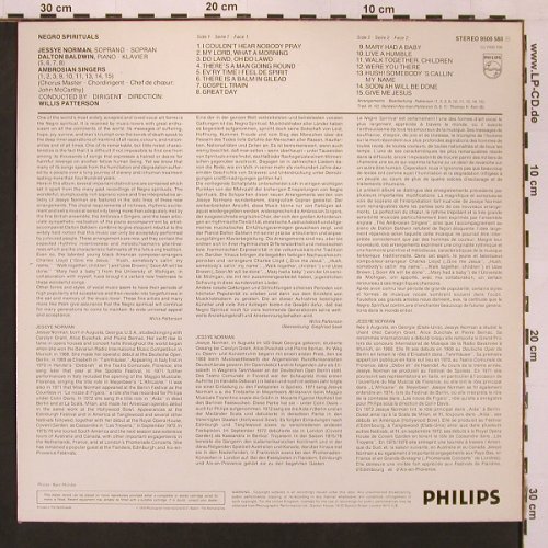 Norman,Jessye: Negro Spirituals, Philips(9500 580), NL, 1978 - LP - X9039 - 9,00 Euro