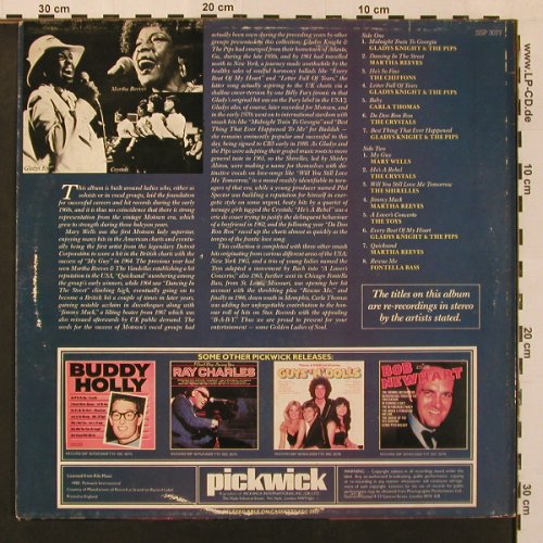 V.A.Golden Ladies Of Soul: Gladys Knight..Fontella Bass,15 Tr., Pickwick (SSP 3077), UK, m-/vg+, 1980 Typ: LP Best.-Nr.: X9137 Preis: 5,00 Euro