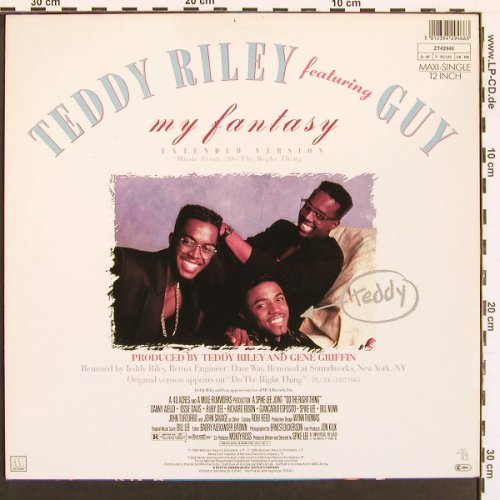 Riley,Teddy feat.Guy: My Fantasy*3 (ext, rap, bonus beat), Motown (ZT42946), D, 1989 Typ: 12" Best.-Nr.: X9176 Preis: 4,00 Euro