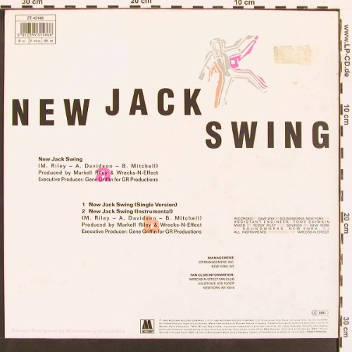 Wrecks'n'Effect: New Jack Swing*3(mx Teddy Riley), Motown(ZT 43148), D, 1989 - 12inch - X9192 - 5,00 Euro