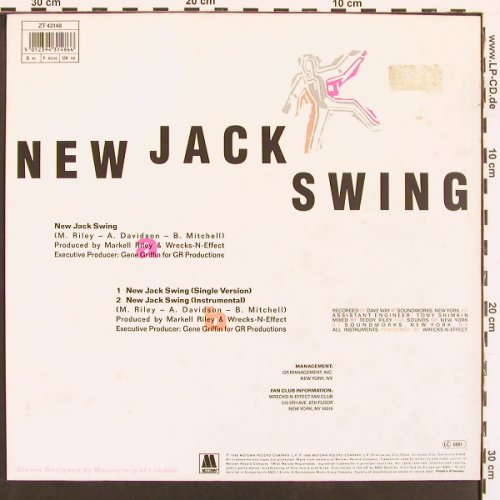 Wrecks'n'Effect: New Jack Swing*3(mx Teddy Riley), Motown (ZT 43148), D, 1989 Typ: 12" Best.-Nr.: X9192 Preis: 5,00 Euro