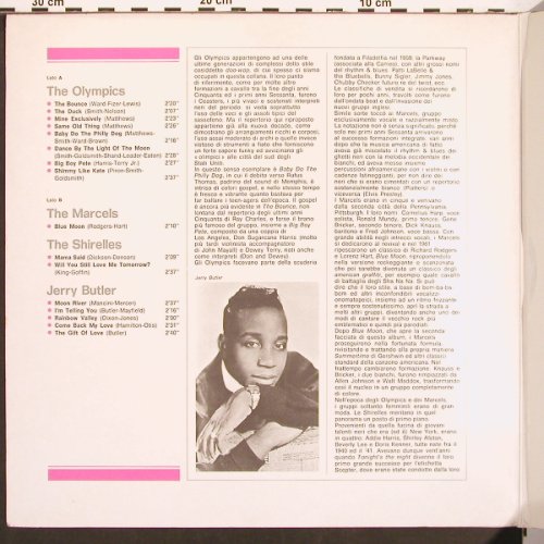 V.A.La Grande Storia Del Rock 55: Olympics..Jerry Butler, 16 Tr., Curcio (GSR 55), I, 1982 Typ: LP Best.-Nr.: X9247 Preis: 5,00 Euro