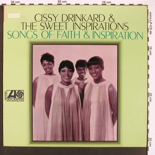 Drinkard,Cissy & Sweet Inspirations: Songs Of Faith & Inspiration, Atlantic(SD 8182), US, 1968 - LP - X9405 - 12,50 Euro