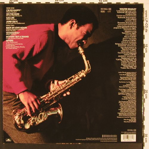 Beasley,Walter: Same, Polydor (833 866), D, 1987 Typ: LP Best.-Nr.: X9445 Preis: 6,00 Euro